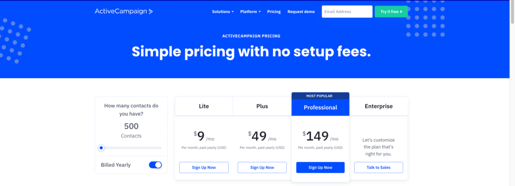 sähköpostimarkkinointi ohjelma