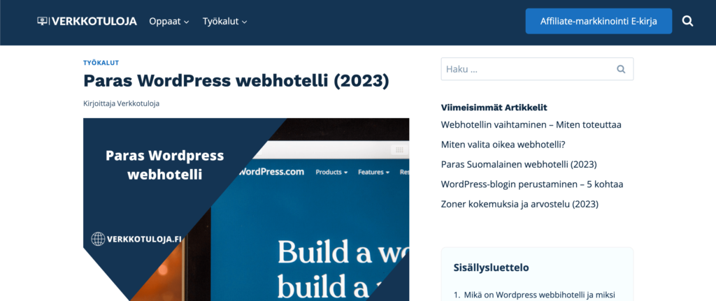 wordpress-webhotelli