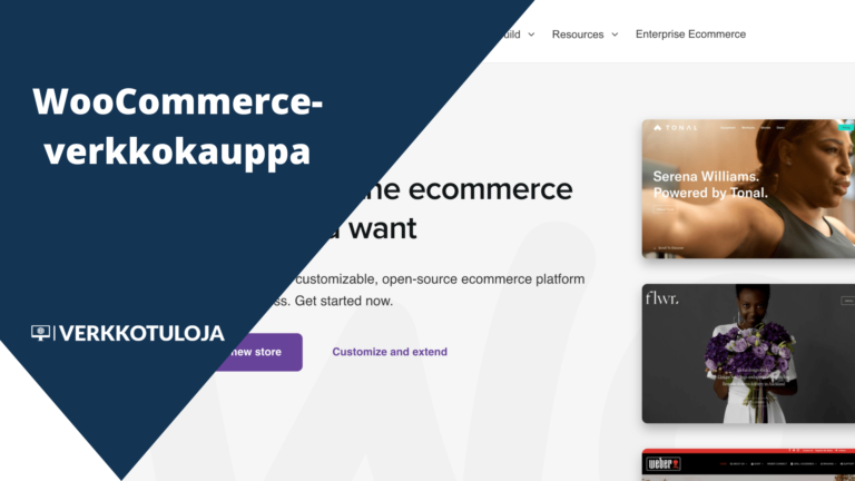 Woocommerce-verkkokauppa – Erittäin suosittu alusta